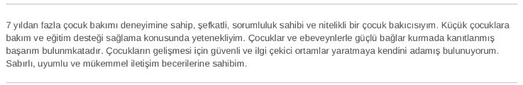 Halkla İlişkiler CV’si Kişisel Profil