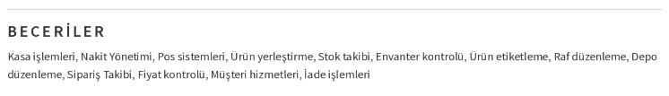 Bim CV Beceriler Bim CV Beceriler